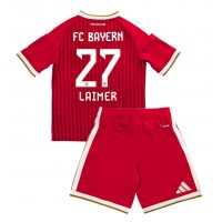 Fotbalové Dres Bayern Munich Konrad Laimer #27 Dětské Domácí 2026-27 Krátký Rukáv (+ trenýrky)